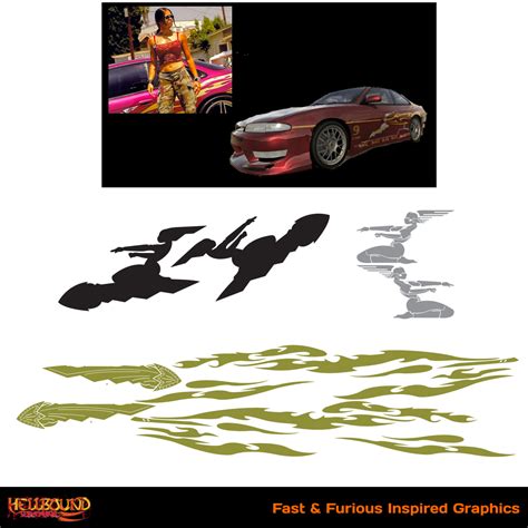 Fast and Furious 240SX Inspired Decals – Hellbound Graphics