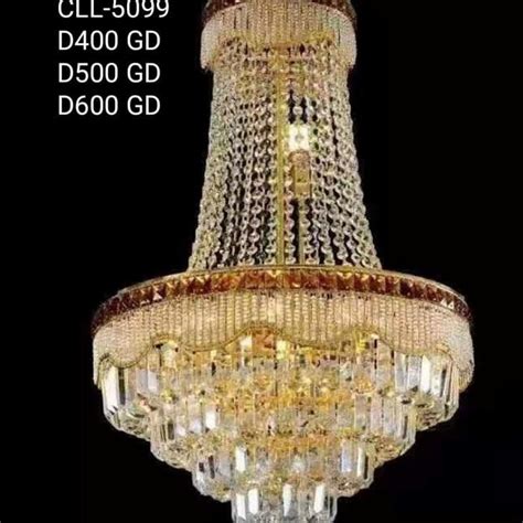 Jual Lampu Hias Gantung Kristal Cll Gd Diameter Cm T Cm