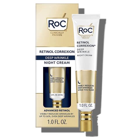 Luxe Skin Care Roc Retinol Correxion Deep Wrinkle Anti Aging Night