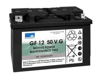 GF12050VG Sonnenschein Dryfit Gel Battery CPC Batteries