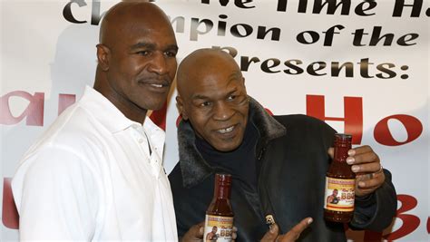 Evander Holyfield And Mike Tyson Friends