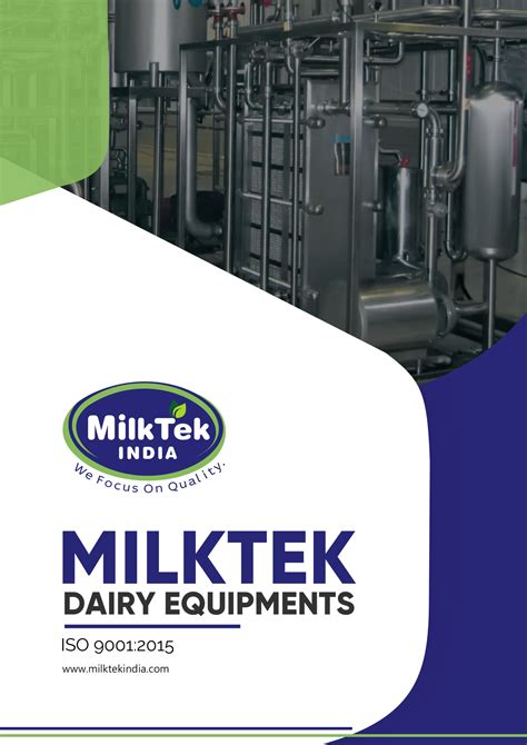 Steam Based Milk Pasteurization Plant Milk Tek India