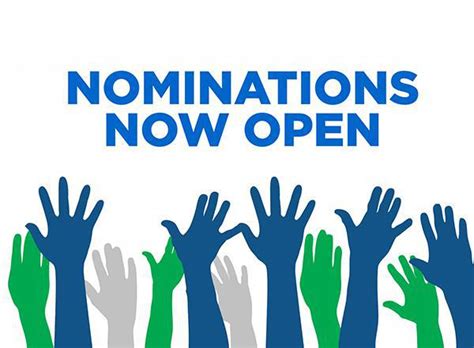 Nominations Being Accepted For Open Positions