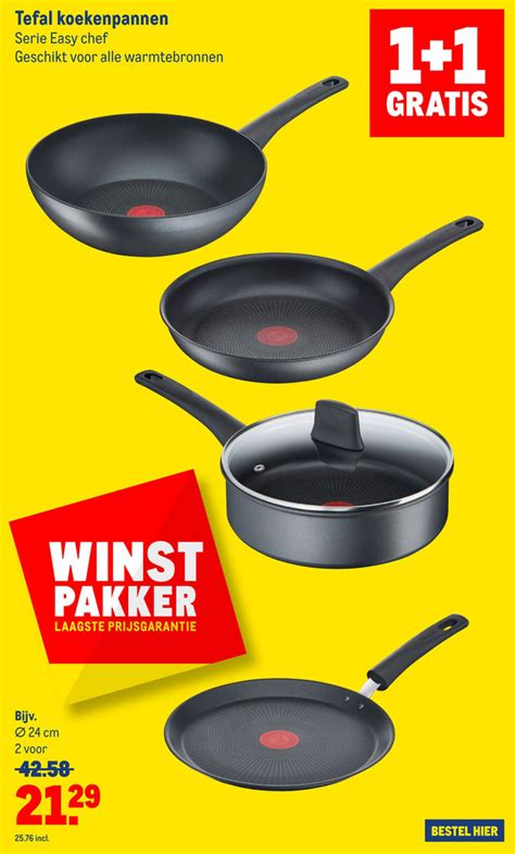 Tefal Koekenpannen Aanbieding Bij Makro