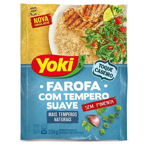 FAROFA PRONTA YOKI 200G SUAVE - lavagnoli