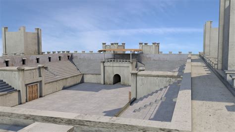 Ancient Gladiator Arena 3D model | CGTrader