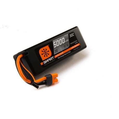 SPEKTRUM SMART LIPO 11 1V 5000MAH 30C HARDCASE IC3 Tienda RC