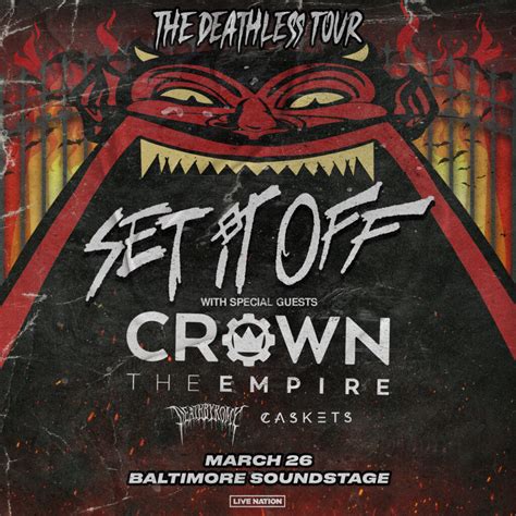 Set It Off The Deathless Tour Baltimore Soundstage