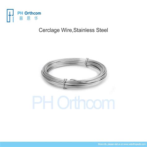 cerclage wire stainless steel ph orthcomveterinary orthopaedic