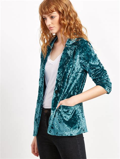 Blazer1609215012 Velvet Blazer Crushed Velvet Blazers For Women Dress To Impress Vogue