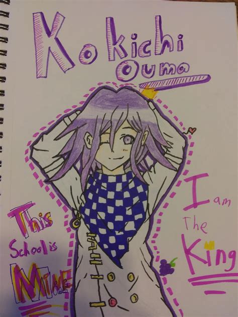 .: Kokichi Ouma :. {Danganronpa Fanart} by PinkiePieParker05 on DeviantArt