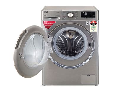 7kg Ai Dd™ Front Load Washing Machine In Silver Lg Np