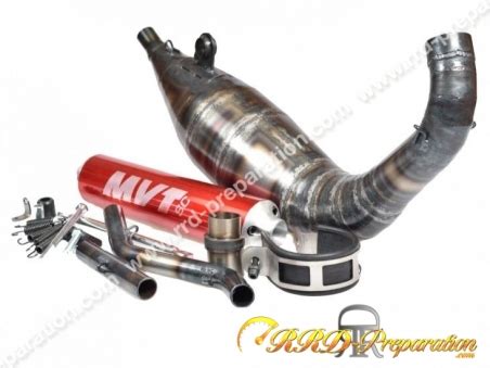 Exhaust MVT SC SERVICE COURSE 85 100cc low passage for mécaboite