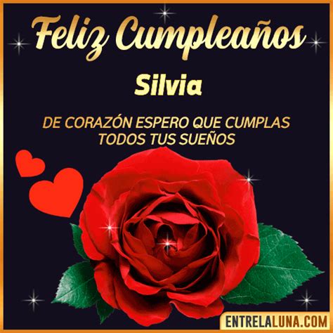 ºº Feliz Cumpleaños Silvia 32 Tarjetas y