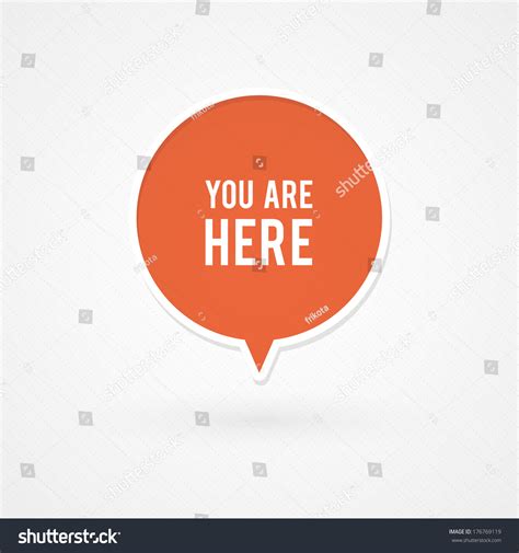 You Here Sign Stock Vector Royalty Free 176769119 Shutterstock