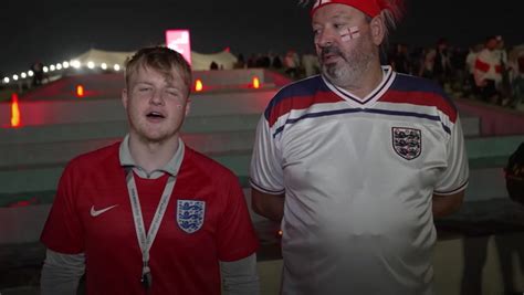 Devastated England Fans Break Down In Tears After Three Lions Crash Out