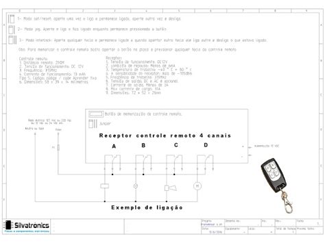 Tutorial de utilização do modulo relé 4 canais sem fio Blog silvatrônics