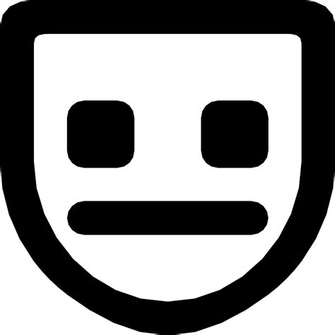 Emoji Neutral Vector Svg Icon Svg Repo