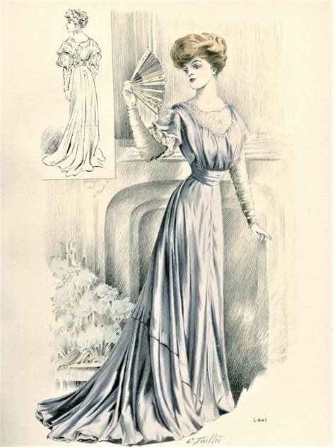 Edwardian Fashion Plates Edwardian Clothing 1900s Fashion Edwardian