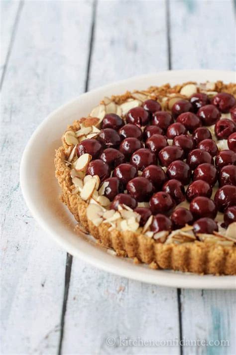 Simple Sundays Morello Cherry Almond Tart Kitchen Confidante®