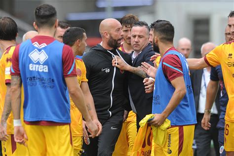 Scintille Tra Bucchi E Gorini Durante Ascoli Cittadella