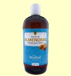 Aceite Almendras Dulces Puro 100 Herdibel 250 Ml