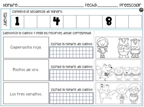 Super Recopilatorio Tareas Para Preescolar Hasta Tercero De Primariaparte1pdf