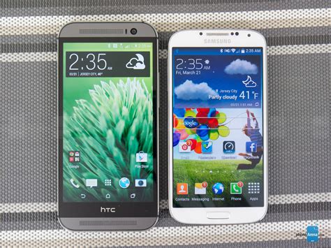 Htc One M8 Vs Samsung Galaxy S4