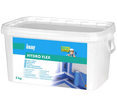 Folia W Płynie Hydroizolacja Knauf Hydro Flex 5kg 527720 • Cena