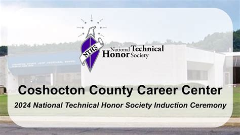 Coshocton County Career Center 2024 National Technical Honor Society Induction Ceremony Youtube