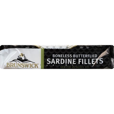 Brunswick Wild Caught Sardines In Olive Oil 375 Oz Can