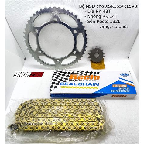 Rk Sprocket Combo Rk Sprocket Recto Slug With Seal For Yamaha