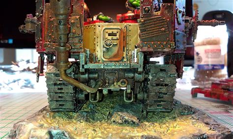 Battlewagon Custom Base Ork Battle Wagon Orks Warhammer