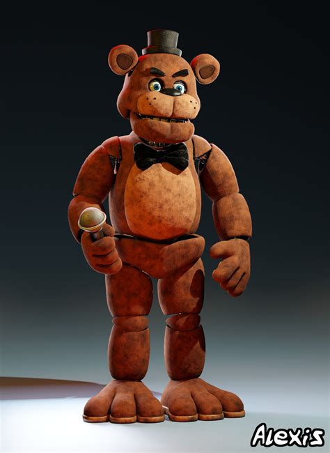 Alexis Fnaf Five Nights At Freddys Movie Based 3d Models