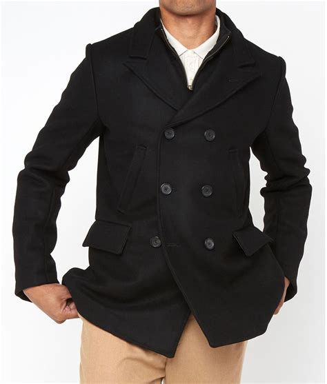 James Bond Skyfall Peacoat Daniel Craig Double Breasted Coat