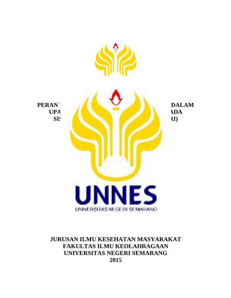 Pdf Peran Uks Usaha Kesehatan Sekolah Dalam Upaya Lib Unnes Ac Id