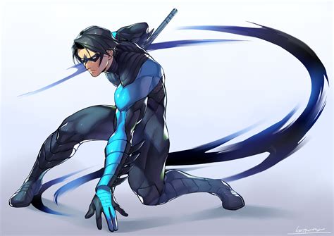 Download Dc Comics Dick Grayson Comic Nightwing Hd Wallpaper