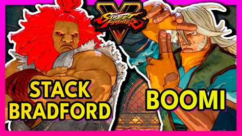 Sfv Stack Bradford Akuma Vs Boomi Zeku Sf Street