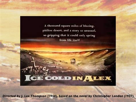 Ice Cold in Alex | geographical imaginations