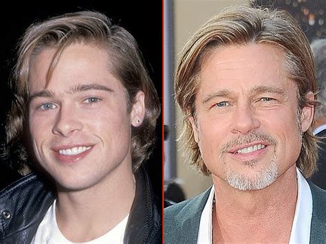 Brad Pitt Then And Now