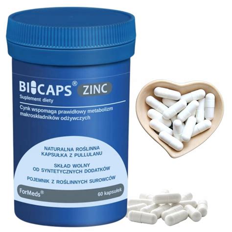 Formeds Bicaps Zinc Cynk Cytrynian Naturalny Allegro Pl