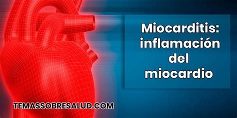 Miocarditis Tipos Síntomas Y Tratamiento En Adultos