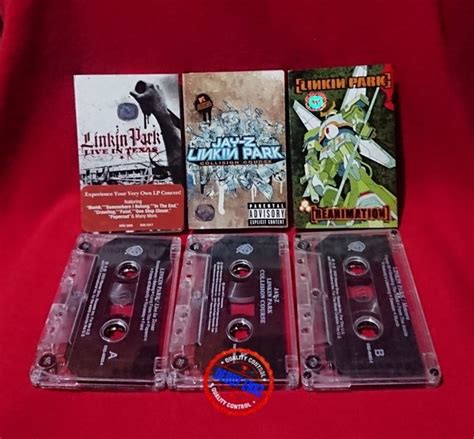 Jual Tape Cassette Kaset Pita Linkin Park Preloved Collections Di Lapak