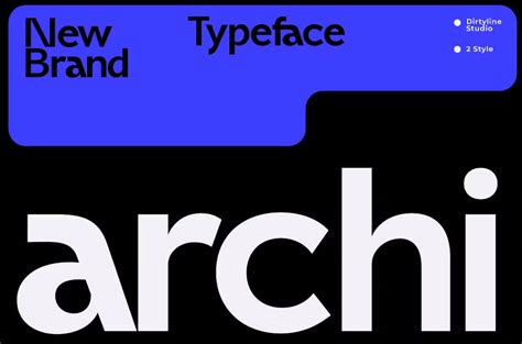 Archi Font Freedafonts