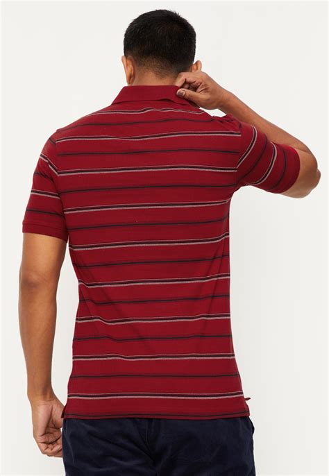 Buy Men Striped Polo T Shirt With Pocket Online At Just Rs