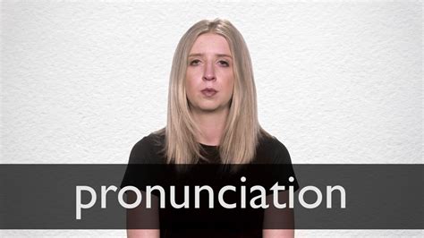 How To Pronounce Pronunciation In British English Youtube