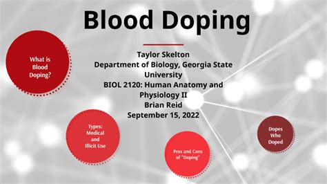 Blood Doping by Taylor Skelton on Prezi