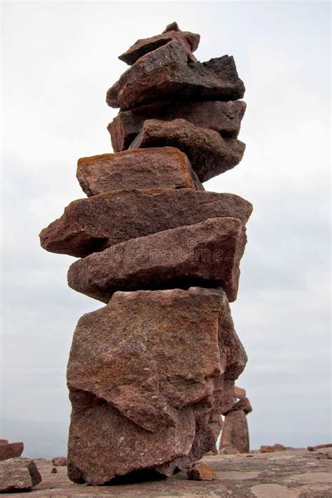 Granite Rock Stone Stack Formation Stock Photo - Image: 17717896