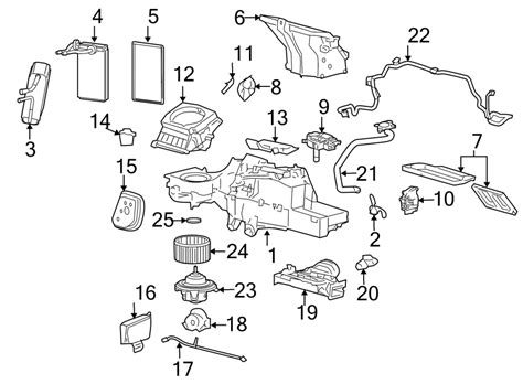 Ford F 150 A C Evaporator Core And Case Assembly W O 6L3Z19B555GA