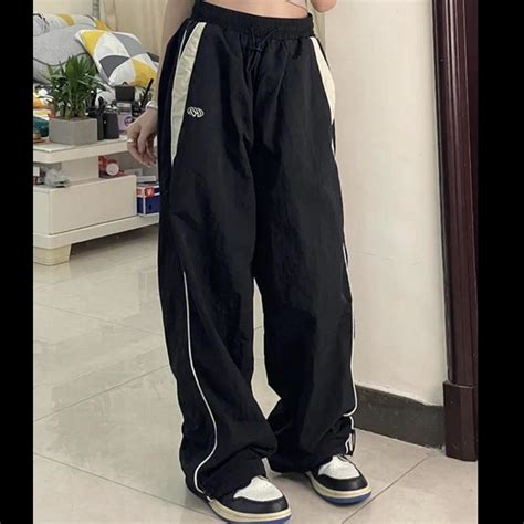 Baggy Track Pants Oversized Baggy Track Pant With Depop